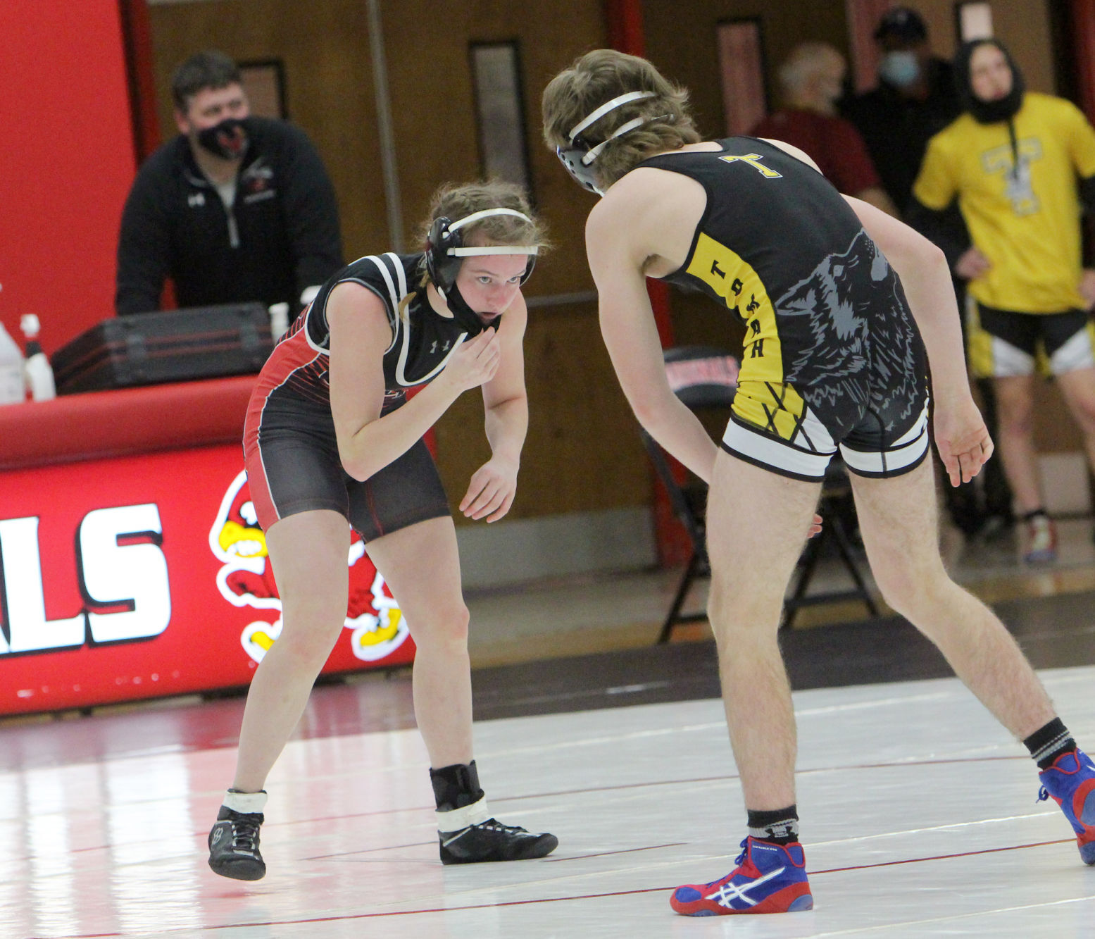 Chippewa Falls wrestling triangular 1-7-21